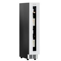 Винный шкаф Meyvel MV9NH-KWT1 под столешницу с белой рамой и скрытой ручкой